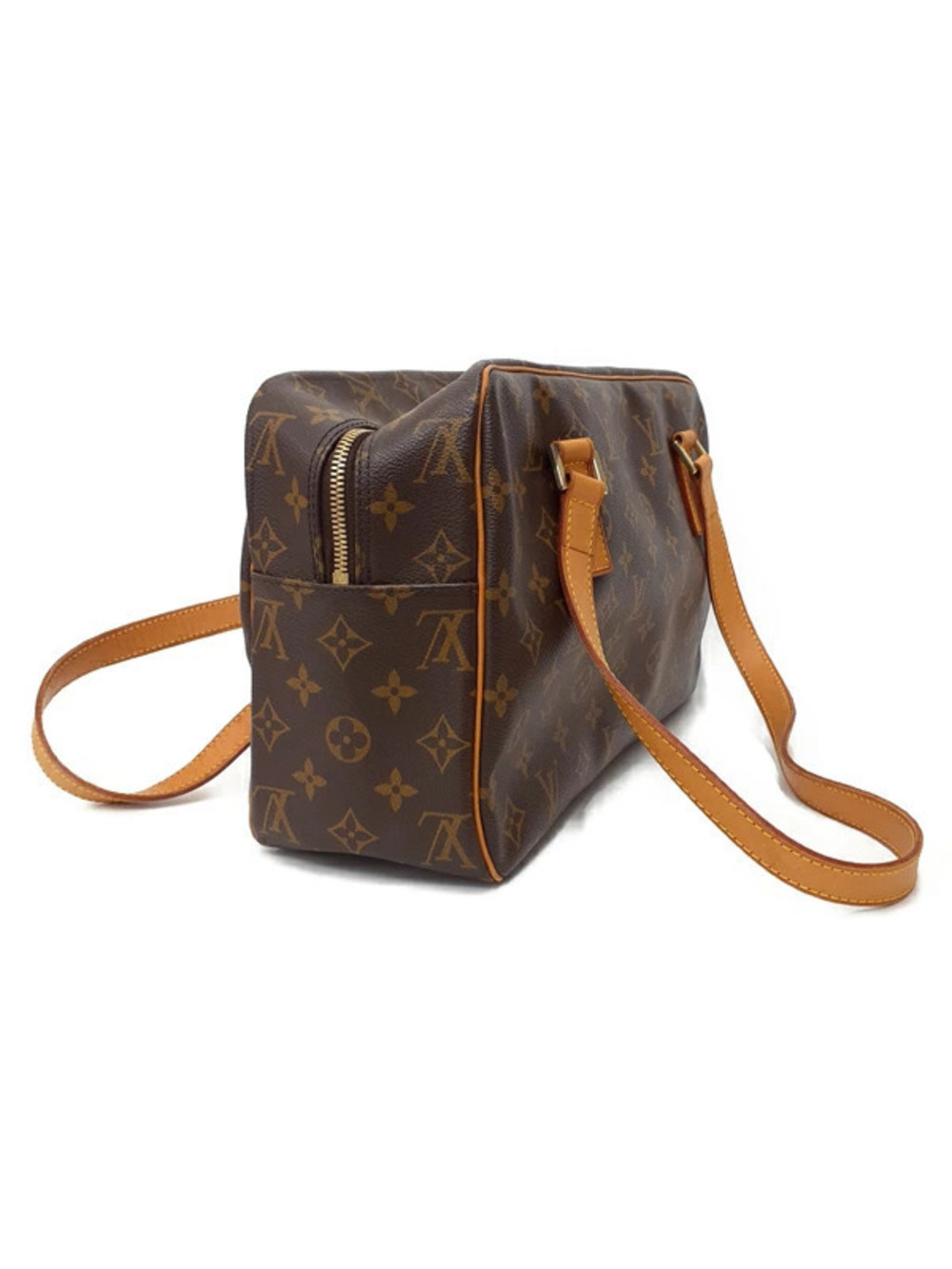 Louis Vuitton Shoulder Cite Monogram Bag Brown